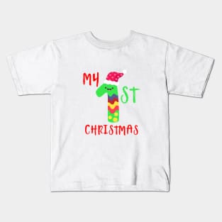 My 1st Christmas Kids T-Shirt